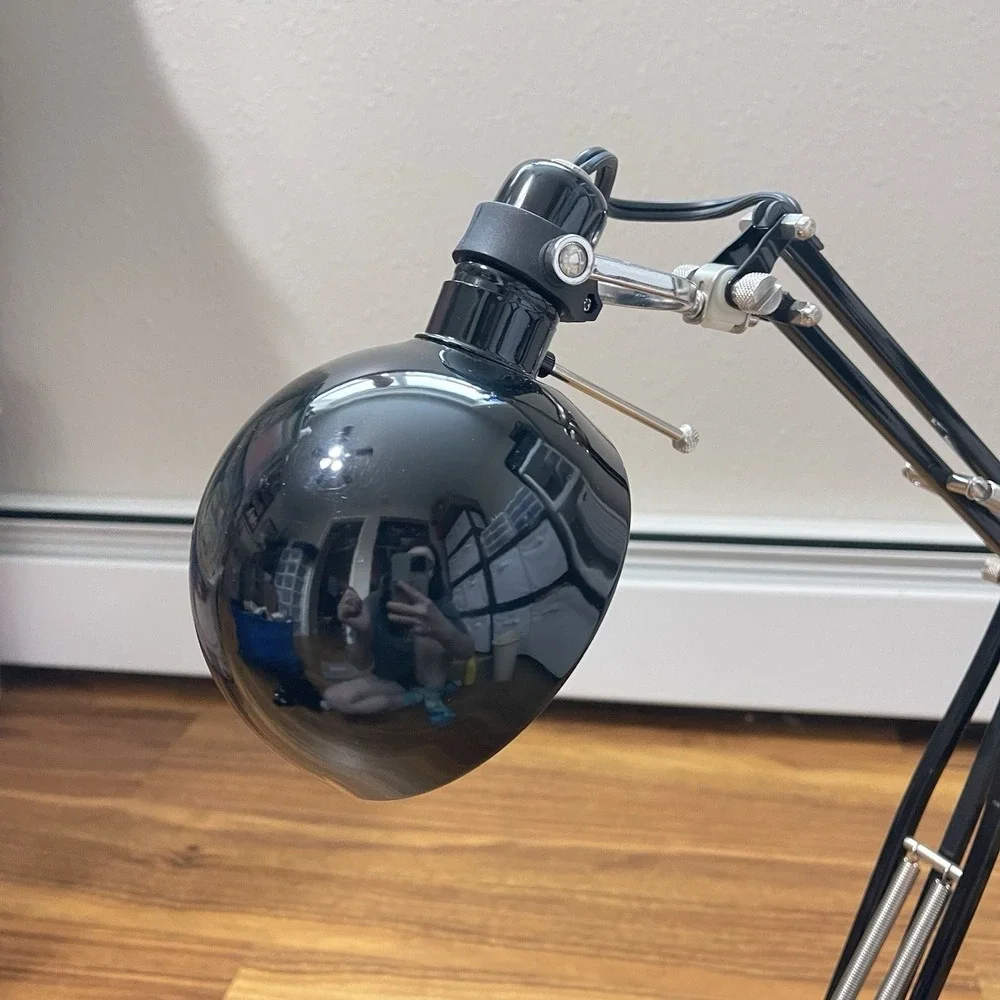 J-cobs Radial‎ Airplane Engine WWII Flying Monkey Aviator Piston Desk Lamp Black
